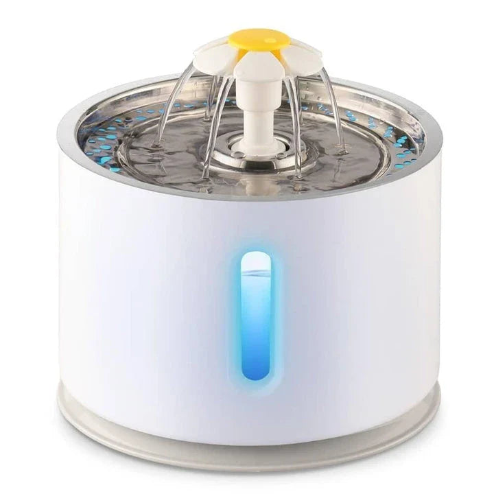 Premium 2.4L Automatic Cat Water Fountain with Charcoal Filter and Whisper-Quiet Operation
