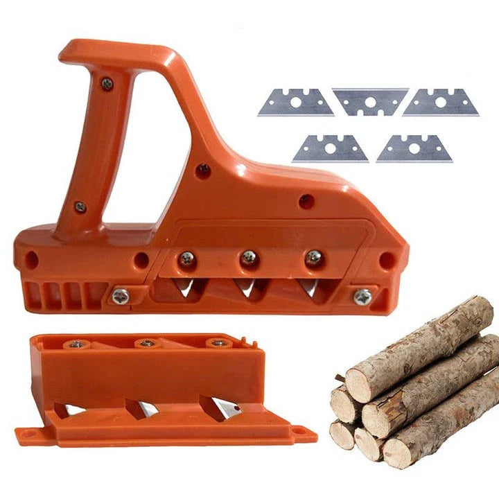 Professional drywall hand plane with adjustable 45/60-degree blade for precision chamfering and woodworking tasks