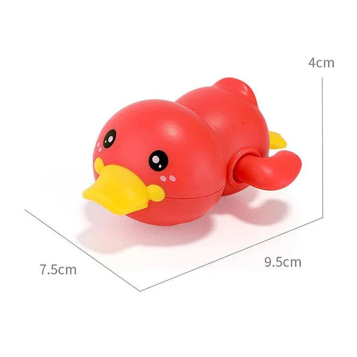 Classic Clockwork Bathing Ducks - Fun and Educational Bath Toys for Ages 0-6