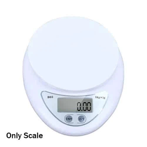 Trendha digital kitchen scales with LCD display, made of durable ABS materials for precise weight measurements