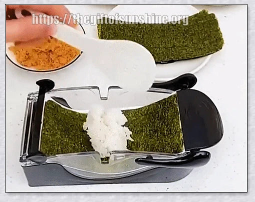 Portable DIY Kitchen Sushi Roll Maker - Compact and easy-to-use device for making delicious homemade sushi