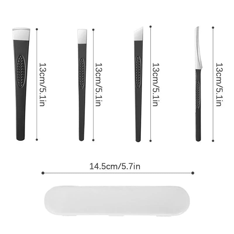Premium Stainless Steel Pedicure Set with 4 specialised tools for salon-quality foot care at home