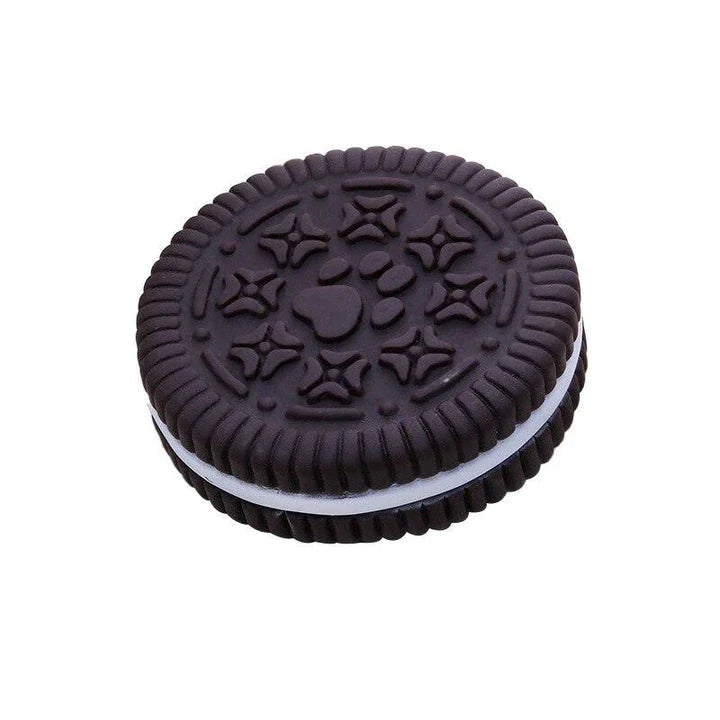 Premium Cookie-Shaped Pet Toy for Dogs in various vibrant colours