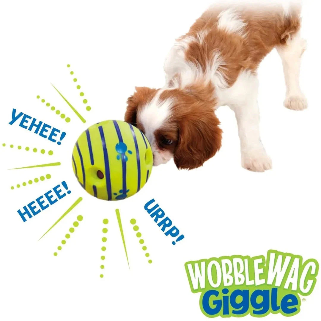 Giggle and Glow Dog Toy: An interactive playtime companion that captivates dogs with playful sounds and glow-in-the-dark features