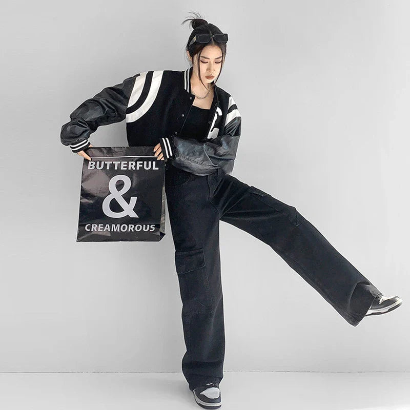Breathable and comfortable straight-leg trousers with vibrant digital prints, perfect for the modern British woman's wardrobe