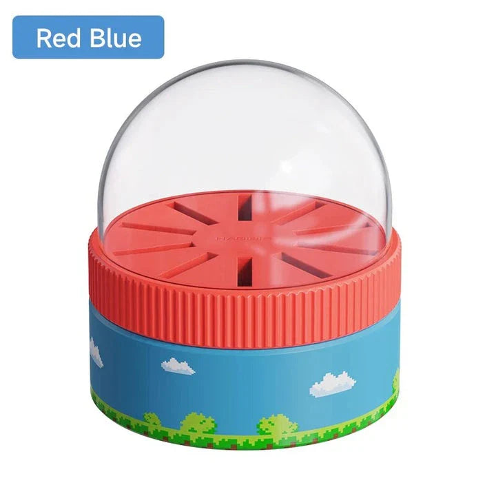 Rotating game card case for Nintendo Switch with 10 slots for storing game cards