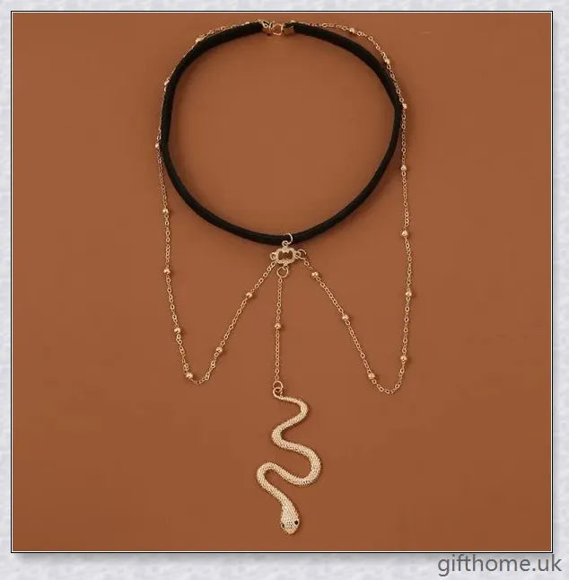 Premium gold metal Bohemian-style thigh chain with intricate beading and an adjustable fit