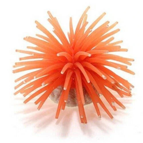 Premium silicone artificial aquatic life decorations in an aquarium, creating a mesmerizing underwater scene