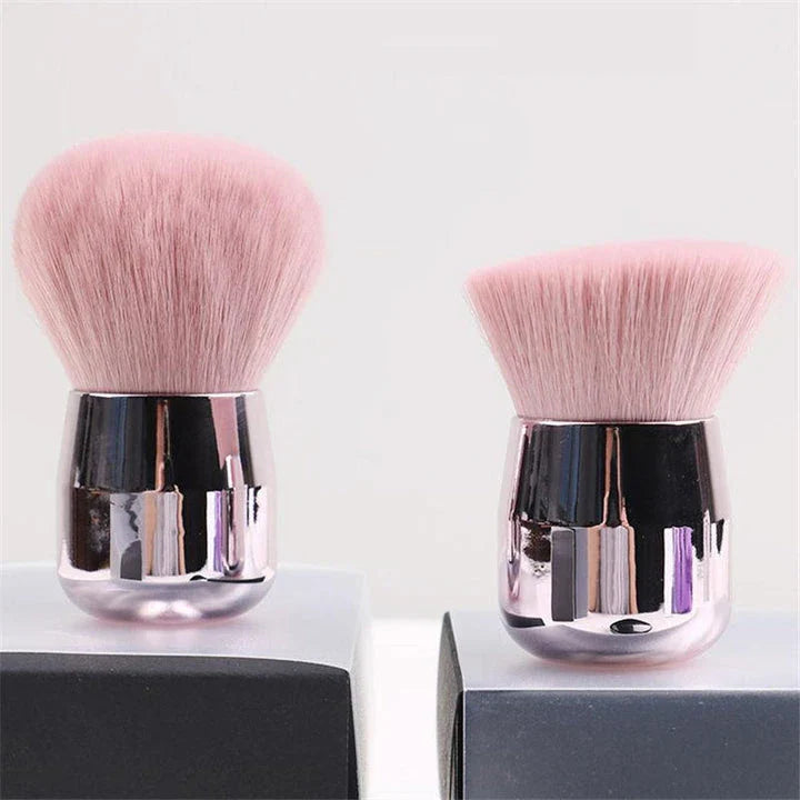 Elegantly Designed Rose Gold Pink Makeup Brush for Flawless Makeup Application