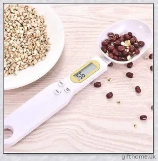 Precision Digital Kitchen Measuring Spoon with LCD Display - Accurately Measure Ingredients for Cooking and Baking