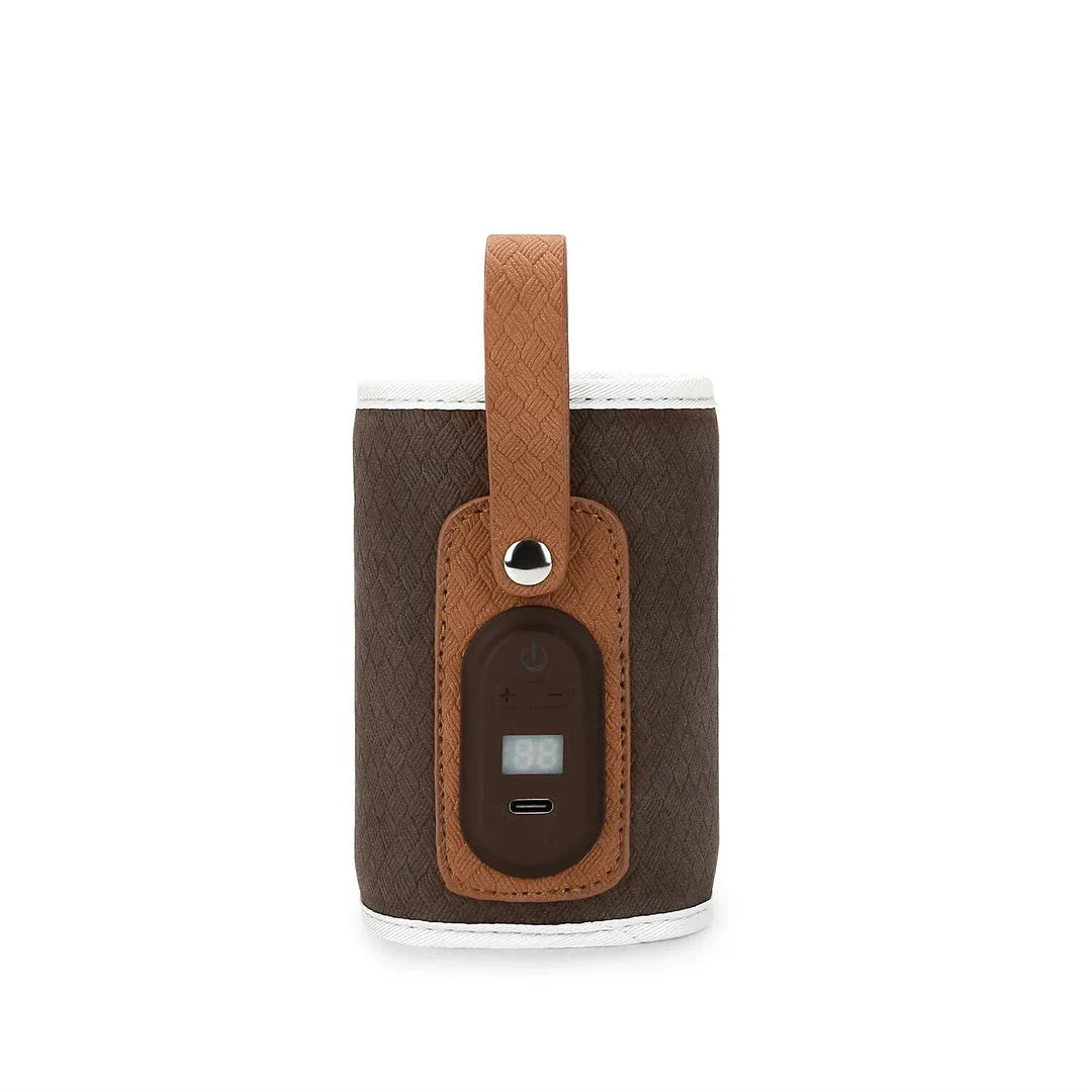 Premium portable baby bottle warmer with adjustable temperature control and smart insulation for convenient feedings on the go