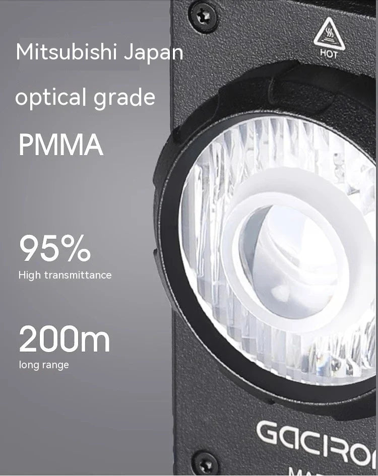 Powerful 1000-lumen bicycle headlight with waterproof design, long battery life, and intuitive controls for safe night cycling in the UK