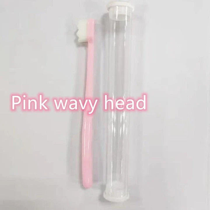 Premium soft-bristle toothbrush with multiple design options for gentle dental cleaning