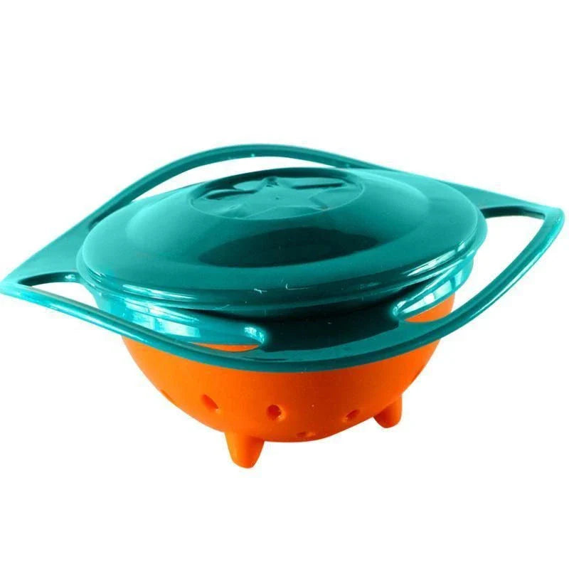 Trendha 360° Spill-Proof Gyroscopic Toddler Feeding Bowl in Pink