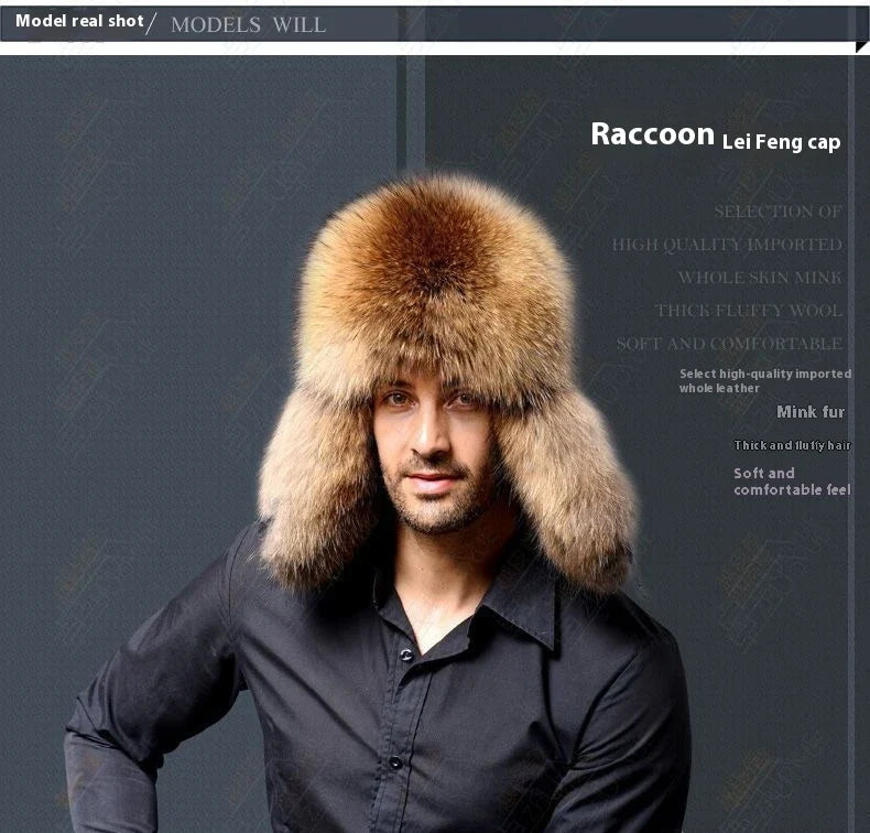 Premium insulated Ushanka hat made of durable artificial leather for optimal warmth and comfort in cold British weather