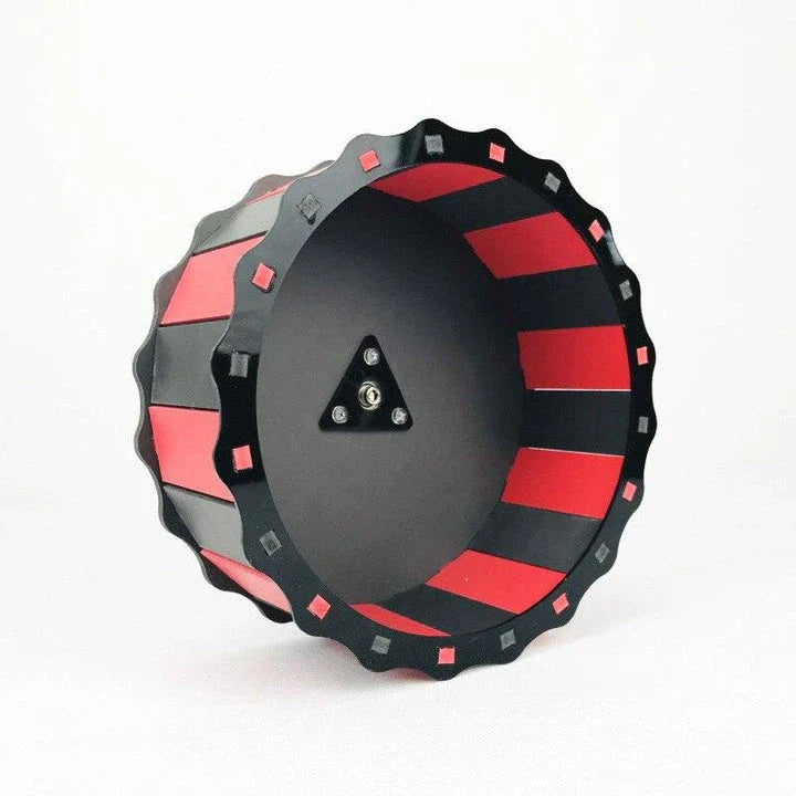 Premium PVC Hamster Wheel with 14.5 cm diameter for energetic exercise and activity