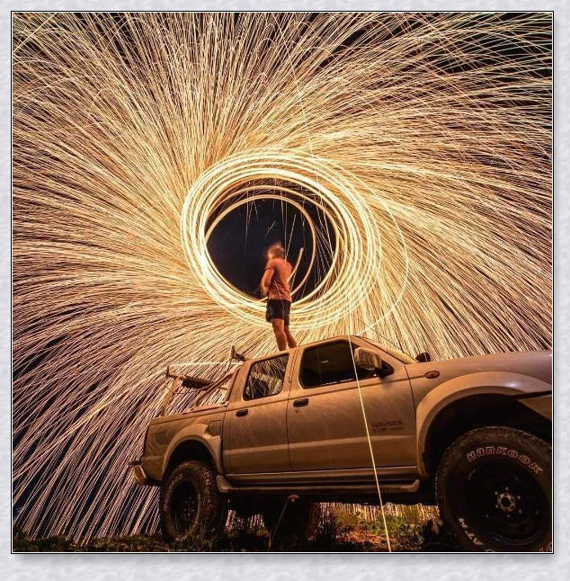 GiftHome UK Spectacular Steel Wool Photography Kit for Captivating Light Paintings