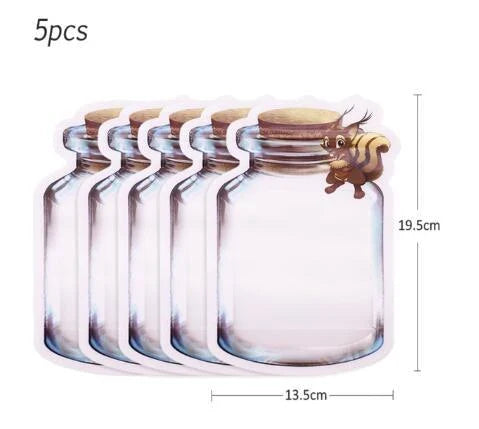 Portable Jar Storage Bag Set - Premium quality storage containers for preserving homemade foods in British kitchens