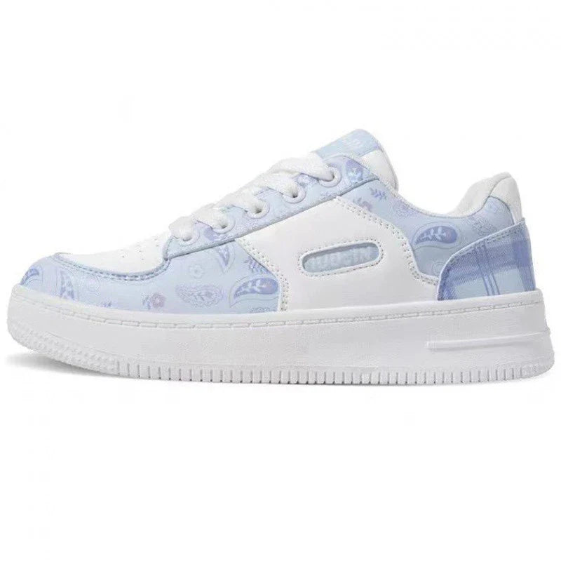 Women's All-match Casual Sports Shoes in stylish pink and beige blue colours
