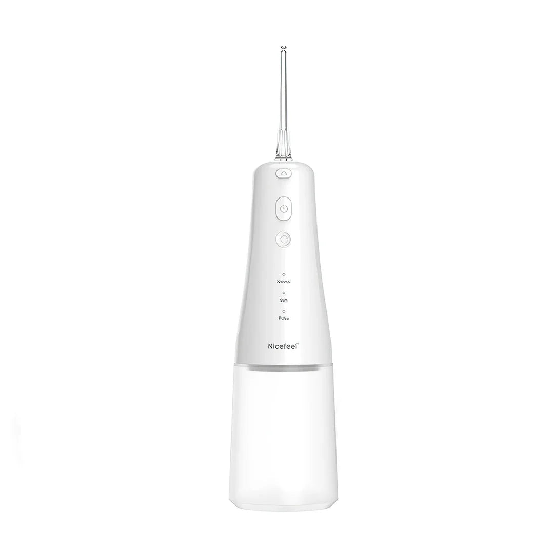 Cordless Water Flosser with 3 Cleaning Modes, Detachable Tank, and Replaceable Nozzles for Improved Oral Hygiene