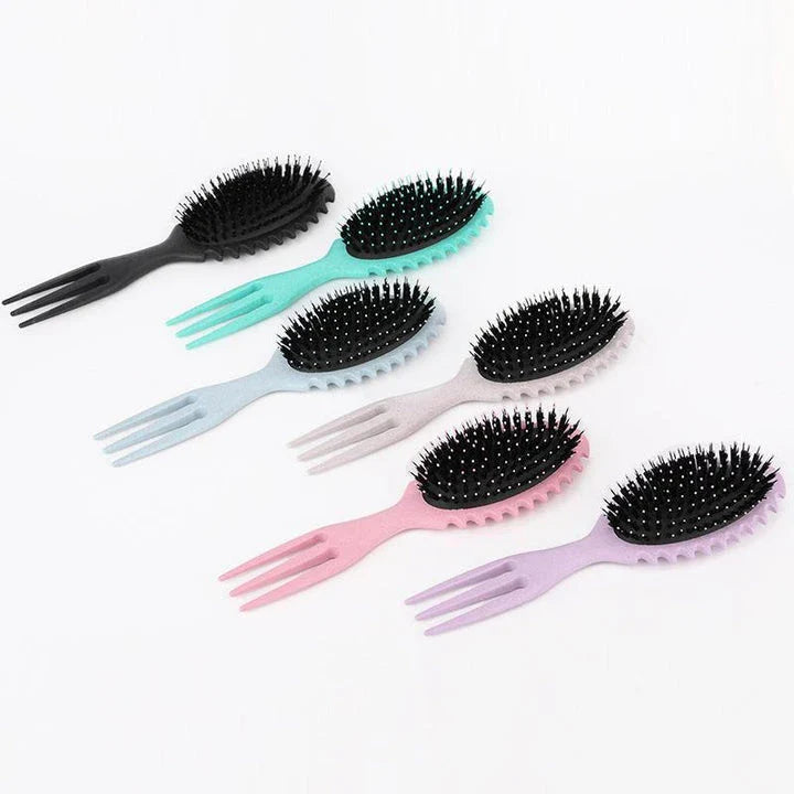 Premium Curl-Defining Hair Styling Brush for Effortless, Salon-Quality Curls