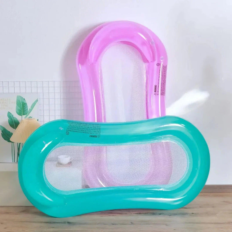 GiftHome UK Premium Inflatable Water Lounger with Supportive Backrest