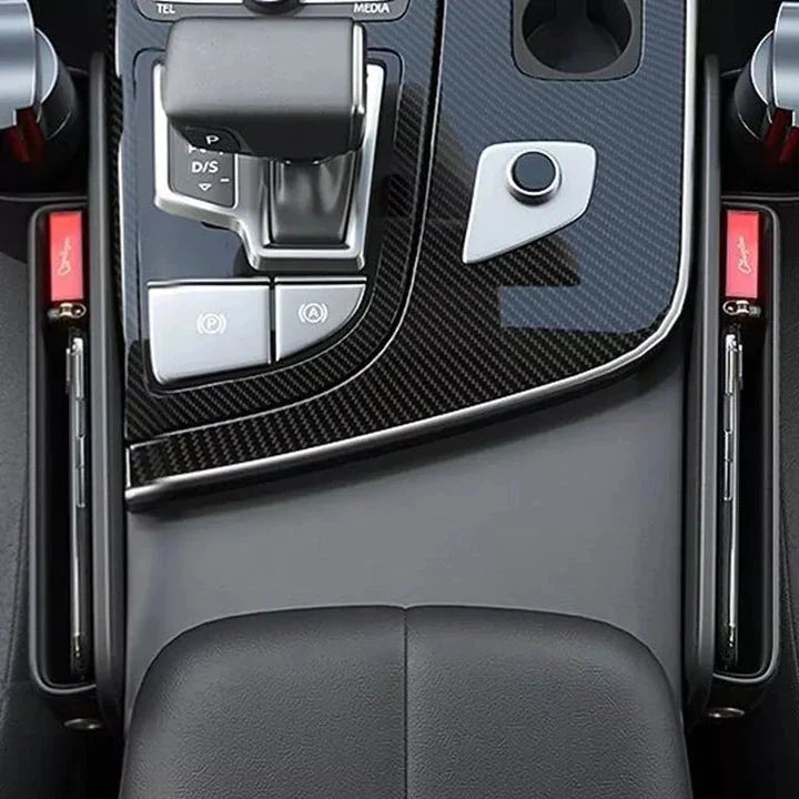 Premium Leather Car Seat Organiser - maximise storage, reduce clutter, and elevate your driving experience