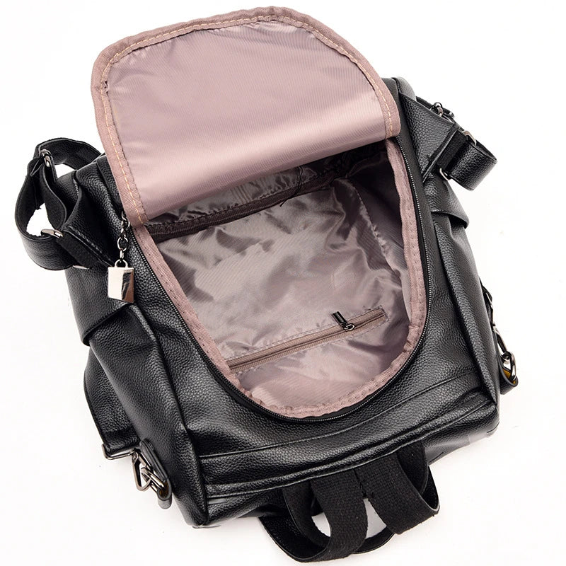 Stylish and spacious British women's backpack with premium materials and multiple compartments for everyday use