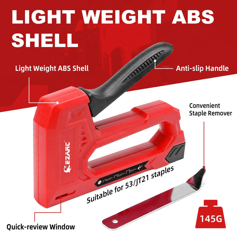 GiftHome UK Versatile DIY Staple Gun Kit: Crafting and Woodworking Made Easy