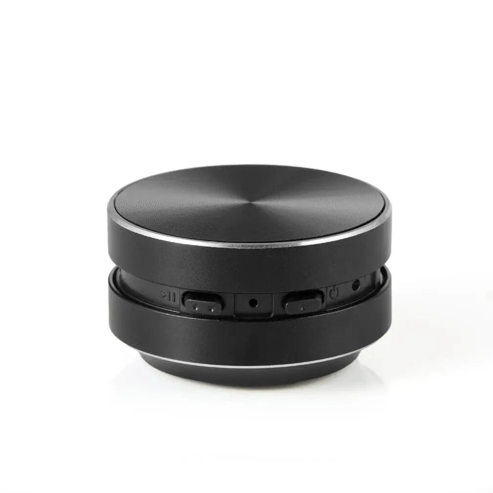 Compact, premium aluminium alloy Bluetooth bone conduction speaker with versatile sound experience