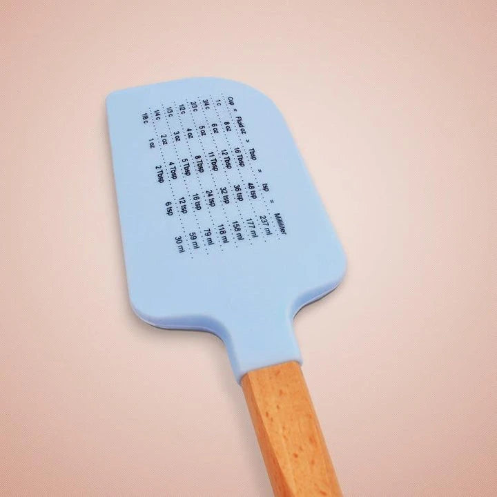 Stylish silicone spatulas in assorted cartoon designs, great for cooking and baking tasks