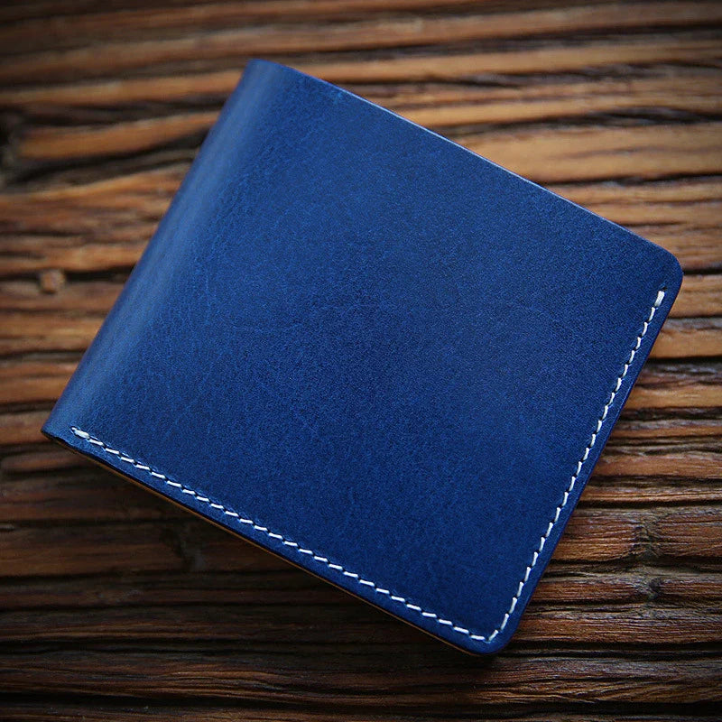 Premium first-layer cowhide money clip in a variety of classic British colours, designed for refined style and secure everyday carry