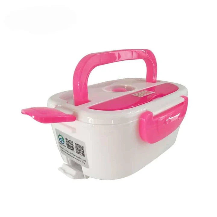 Portable electric heating lunch box with 1.2-litre capacity, perfect for busy Britons on the go
