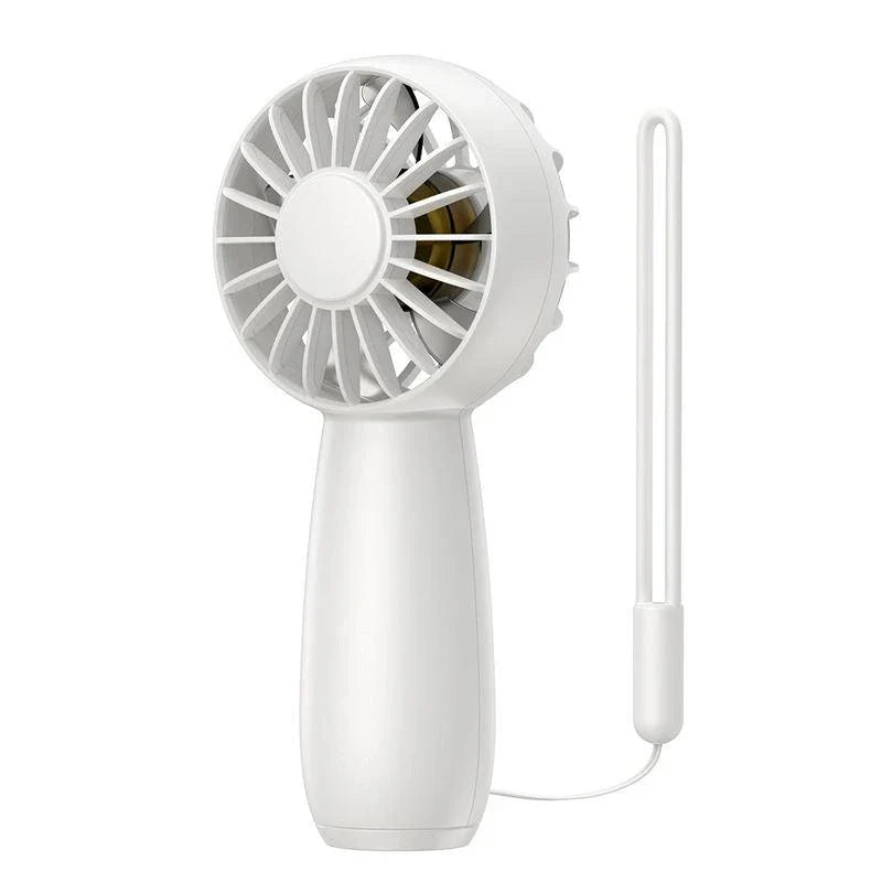 Mini Portable USB Electric Fan with Rechargeable Battery and Adjustable Speeds for Cooling Comfort