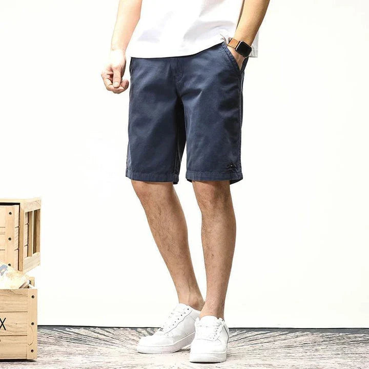 Premium casual trousers for British gentlemen, crafted with mink fabric and medium elastic waistband for comfort and style