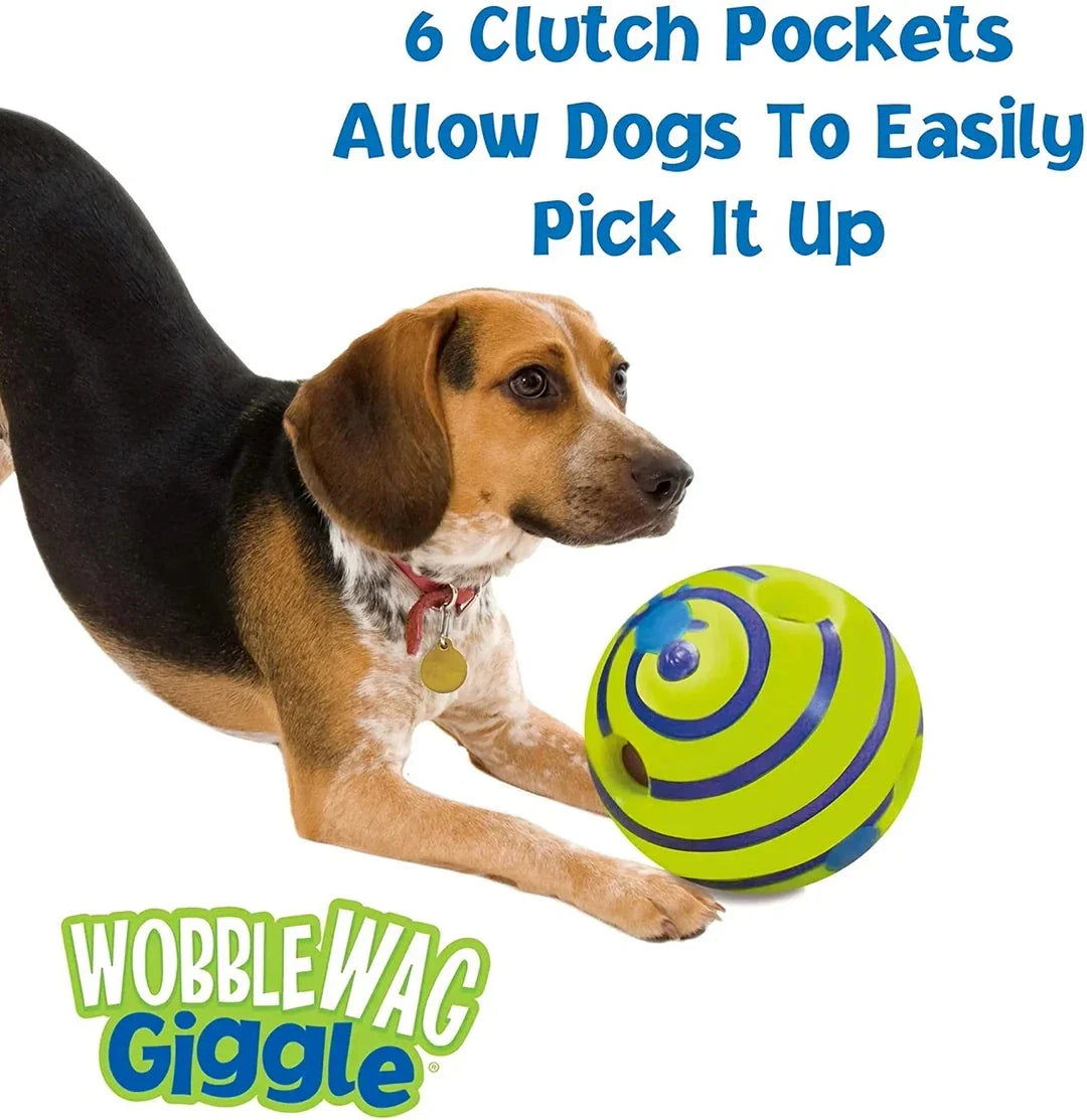 Giggle and Glow Dog Toy: An interactive playtime companion that captivates dogs with playful sounds and glow-in-the-dark features