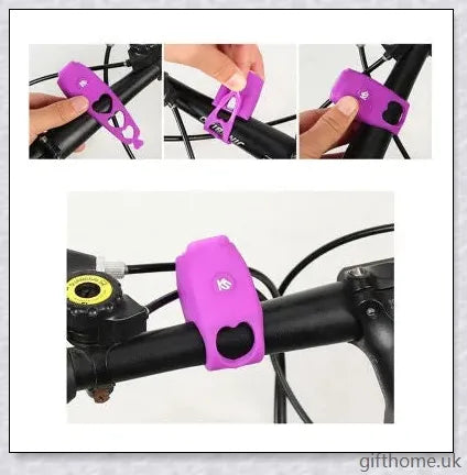 Premium Bicycle Electronic Bell with Loud Horn and Siren - Durable Aluminium Alloy Design for All-Weather Use