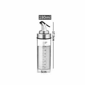 A sleek and practical glass seasoning dispenser with various capacity options for versatile cooking needs