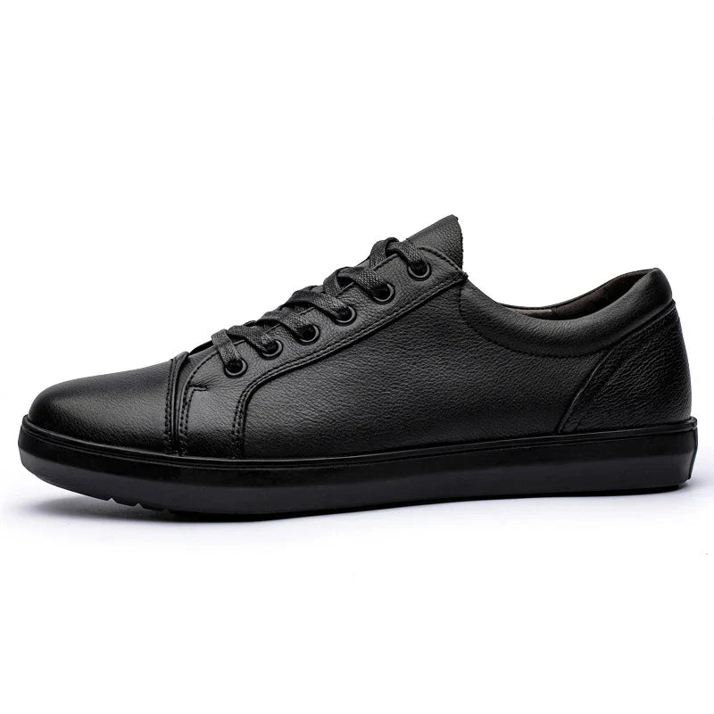 Trendha's stylish viscose trainers with a distinctive spot pattern, offering British-crafted comfort and versatile casual style.