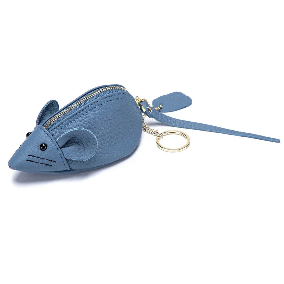 Premium cowhide leather coin purse and key case in a classic, minimalist design for the modern British gentleman