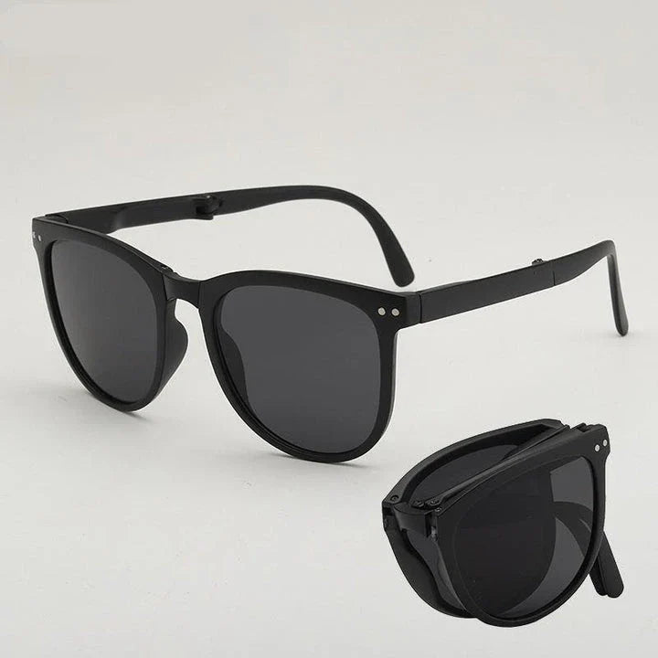 Elegant and foldable sunglasses with UV400 protection, perfect for British women's everyday style