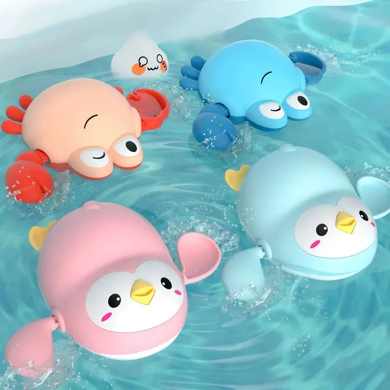 GiftHome UK Delightful Wind-Up Bath Toys for Splashing Fun