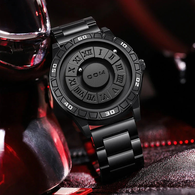 A sophisticated magnetic suspension waterproof watch with a sleek and personalised design