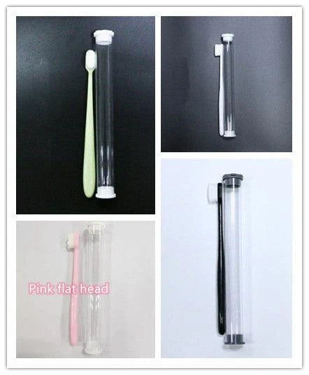 Premium soft-bristle toothbrush with multiple design options for gentle dental cleaning