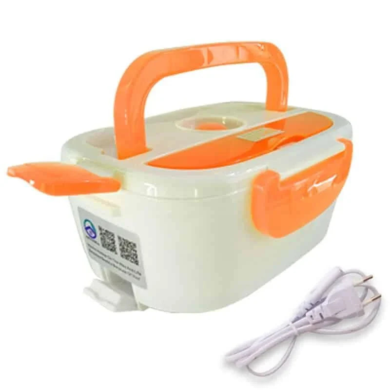 Portable electric heating lunch box with 1.2-litre capacity, perfect for busy Britons on the go