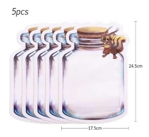 Portable Jar Storage Bag Set - Premium quality storage containers for preserving homemade foods in British kitchens