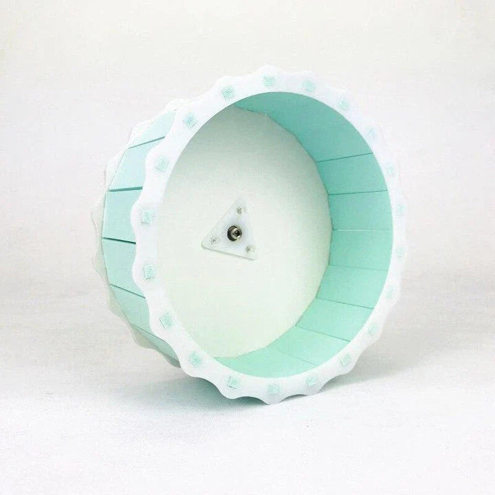 Premium PVC Hamster Wheel with 14.5 cm diameter for energetic exercise and activity