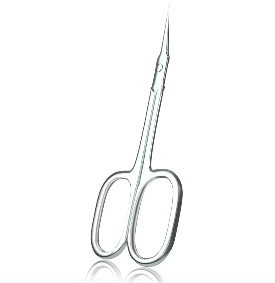 Precision Cuticle Scissors with polished blades and comfortable grip for professional-quality nail care