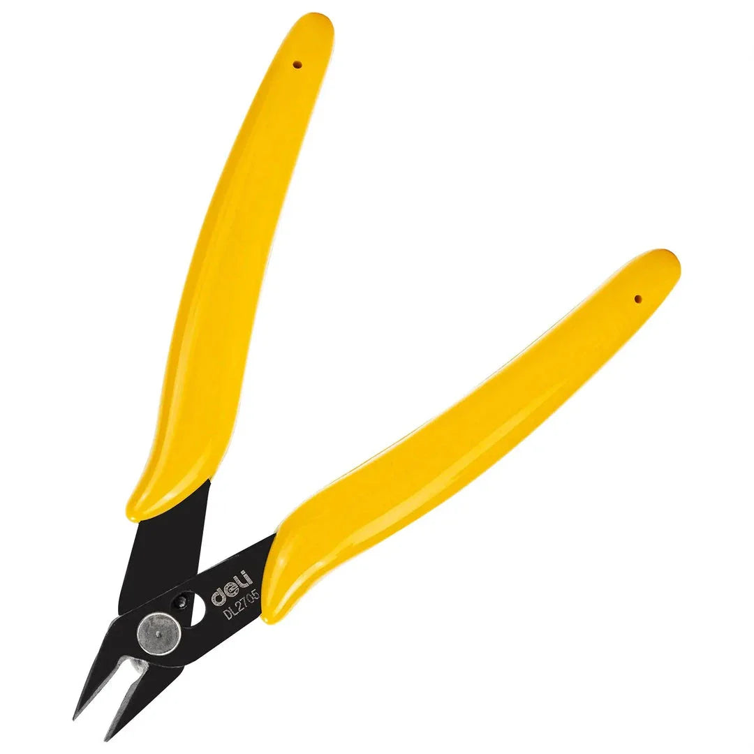 Premium 4.5-Inch Plastic Cutting Nippers with Non-Slip Handle for Electricians, DIY Enthusiasts, and Professionals
