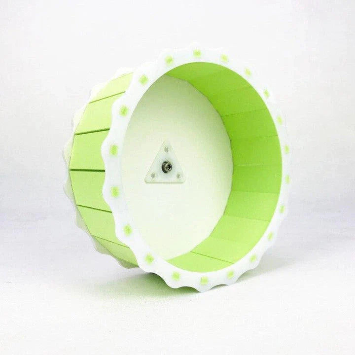 Premium PVC Hamster Wheel with 14.5 cm diameter for energetic exercise and activity